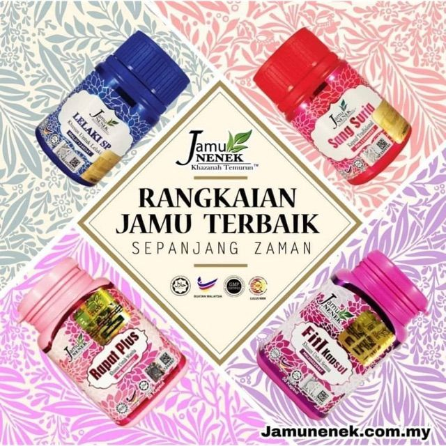 KAPSUL JAMU NENEK ORIGINAL 💯 ORIGINAL HQ | Shopee Malaysia