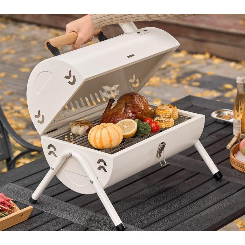 Charcoal barbecue outlet smoker