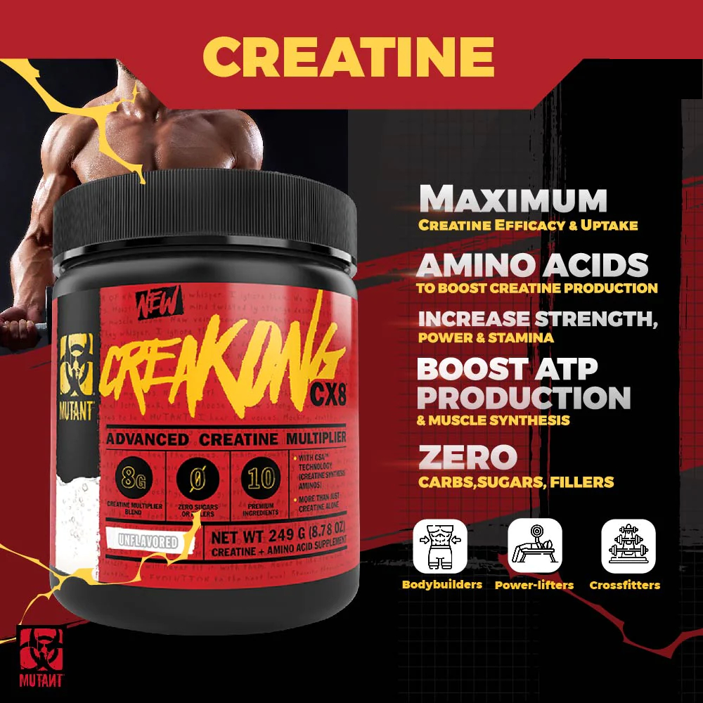 Mutant Creatine Creakong CX8 Advanced Creatine Multiplier Creatine