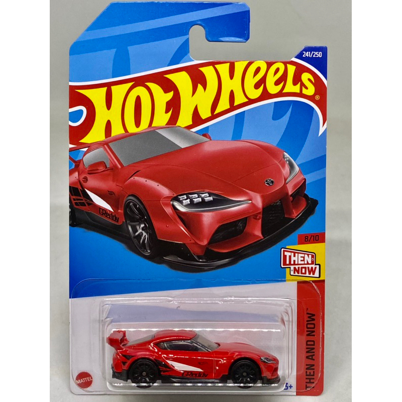 Hot Wheels 20 TOYOTA GR SUPRA Red Racing Sports 64 Diecast Car [7cm x 2 ...