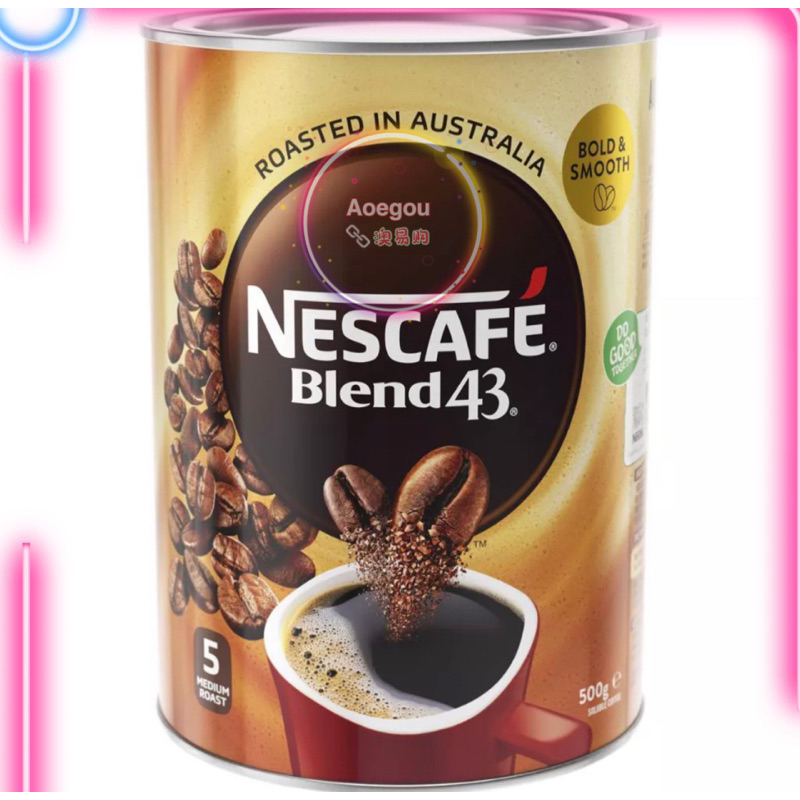 International Roast Instant Coffee 500g Tests /Nescafé Blend 43 500g ...