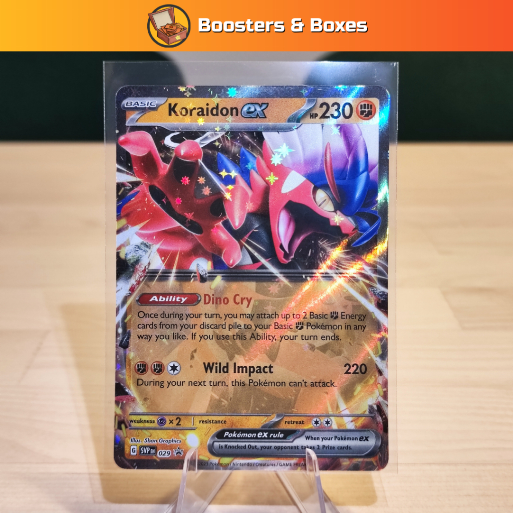 Koraidon ex (SVP029) [Scarlet & Violet Black Star Promos] Shopee Malaysia