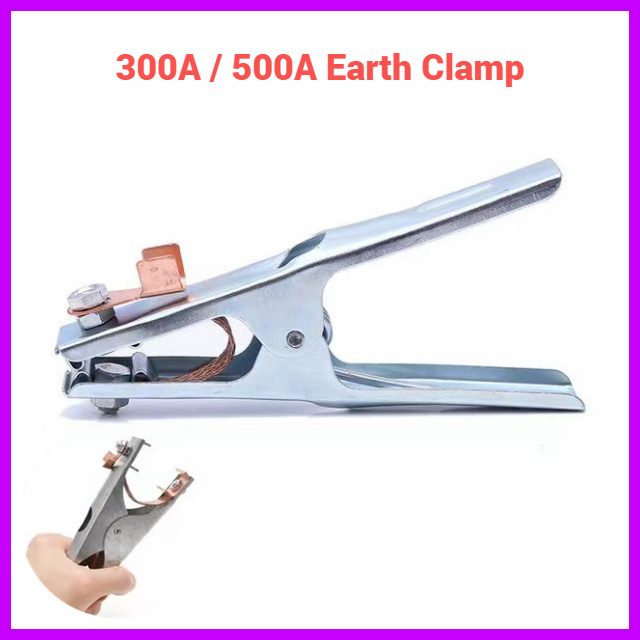 300A / 500A Welding Earth Clamp Ground Clamps Accessories Equipment