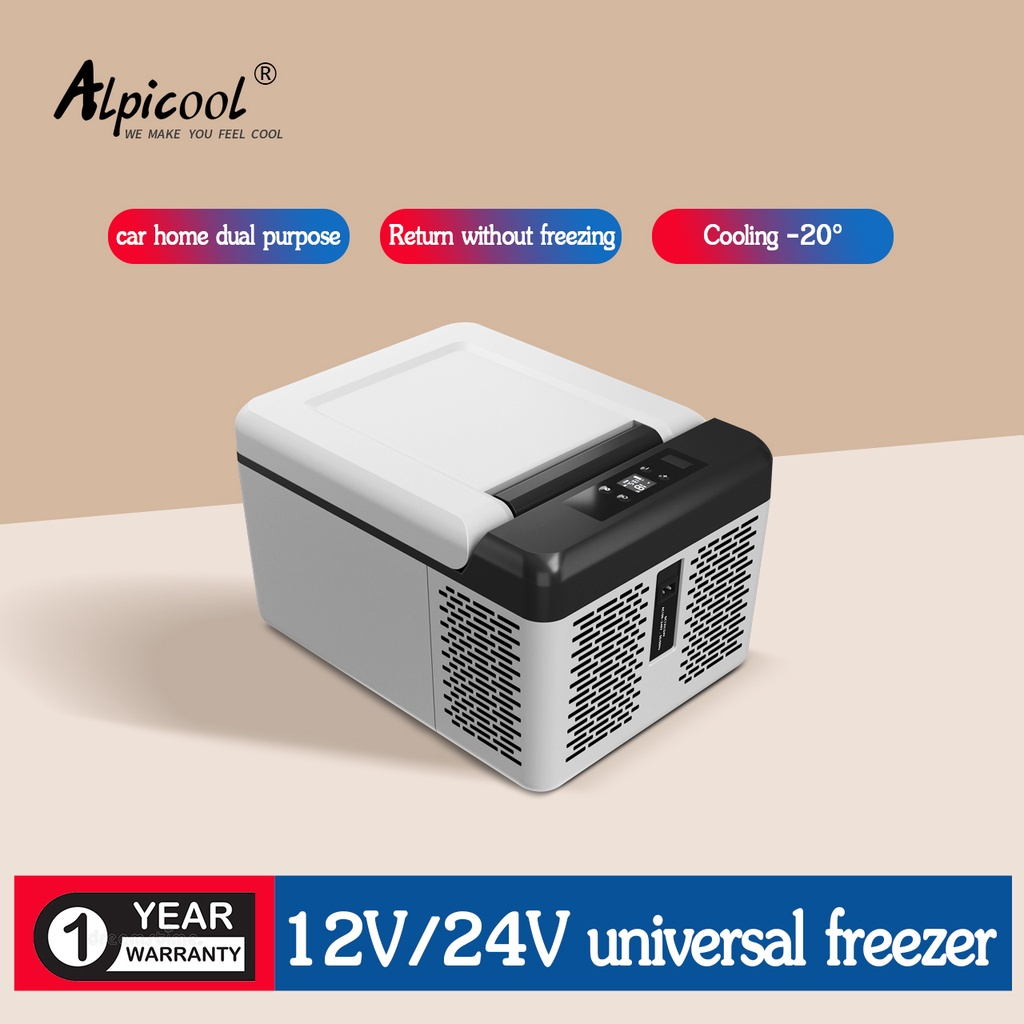 Alpicool mini fridge 15L 20L 25L car refrigerator compressor - Main Image