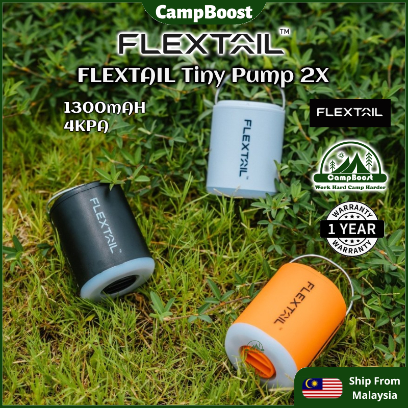 CampBoost FLEXTAIL Tiny Pump 2X Camping Air pump Air Bed Pump