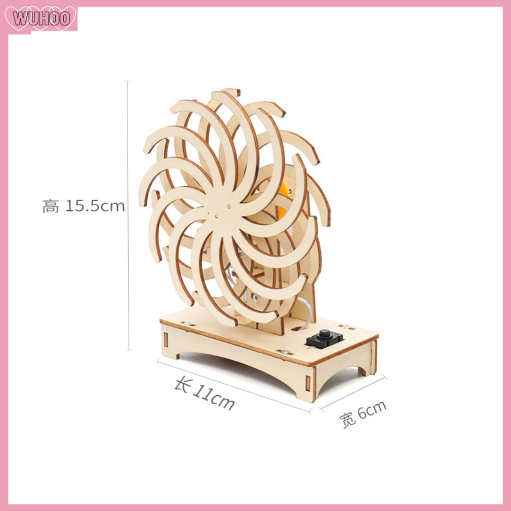 STEM EDUCATION DIY Creative Scientific Toys Kit Wooden Educational ...