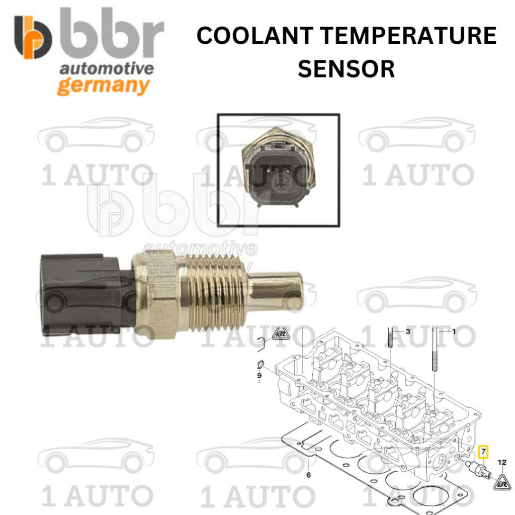BBR GERMANY COOLANT TEMPERATURE SENSOR MINI COOPER COOPER S R50 R52 R53
