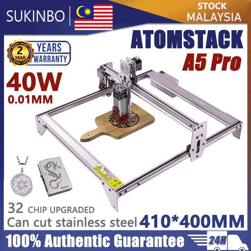 ATOMSTACK A5 Pro+ 40W Laser Engraver CNC Desktop DIY Laser Engraving