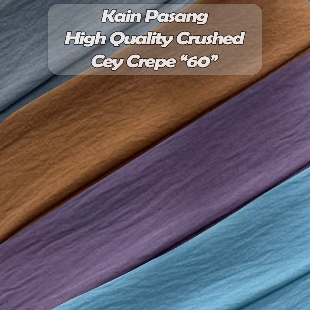 Kain Pasang Cey Italian Cotton Bidang 60
