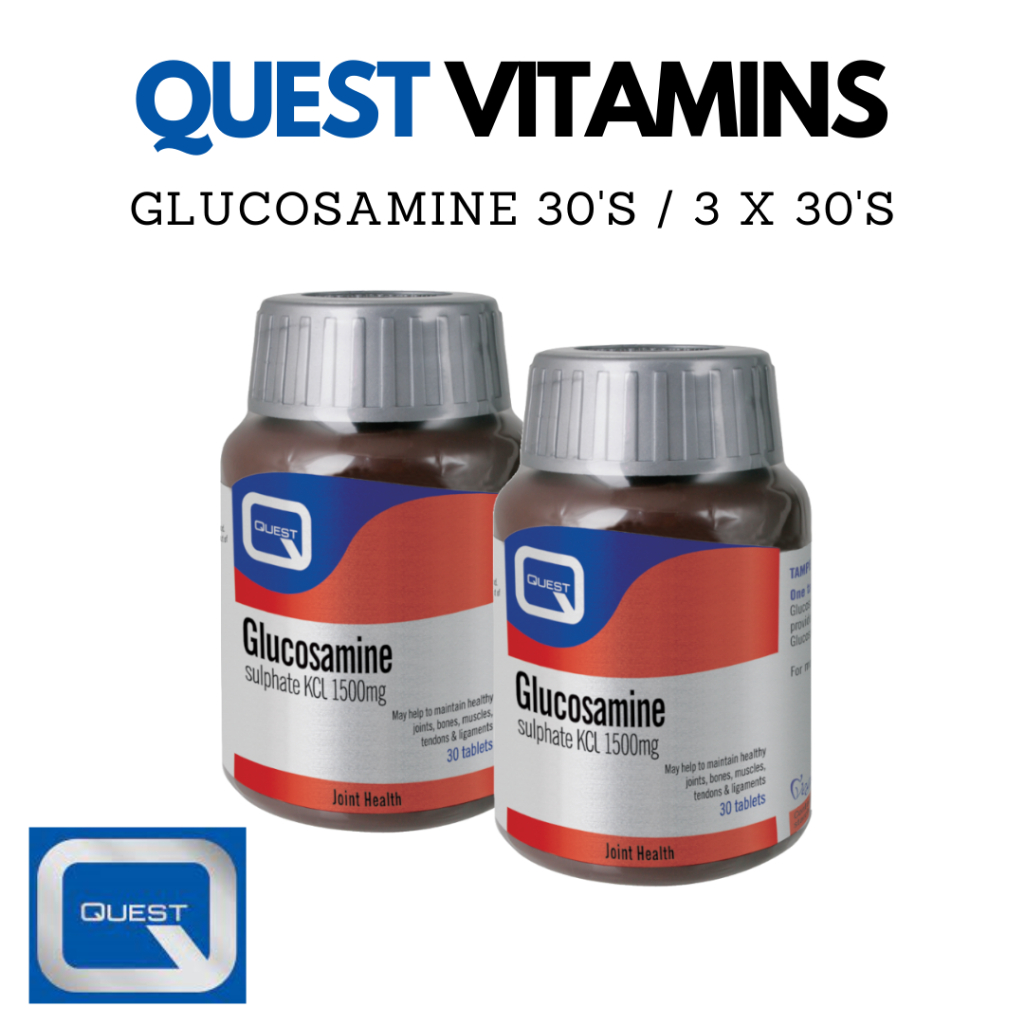 QUEST Glucosamine Sulphate KCl 1500mg Tab 30's Shopee Malaysia