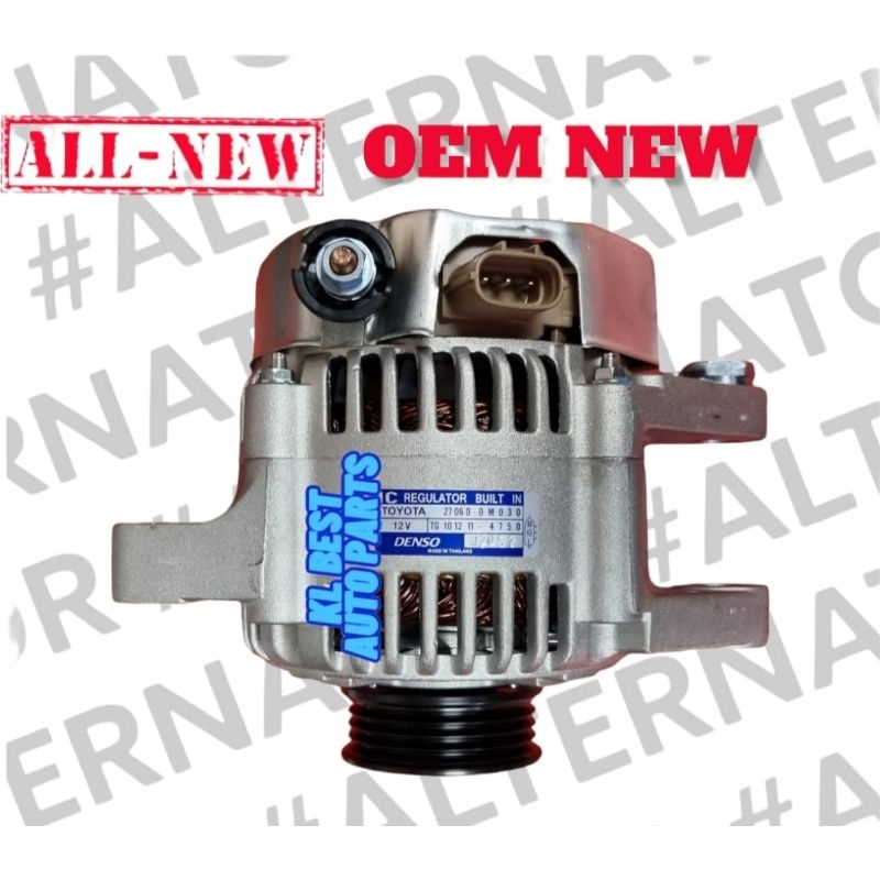 OEM NEW TOYOTA VIOS NCP42 3PIN ALTERNATOR RECON AND ALL NEW Shopee