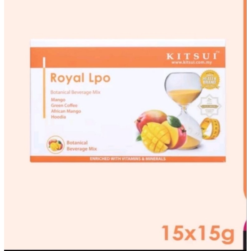 KITSUI™ Royal Lpo Botanical Beverage Mix (15's x 15g) | Shopee Malaysia