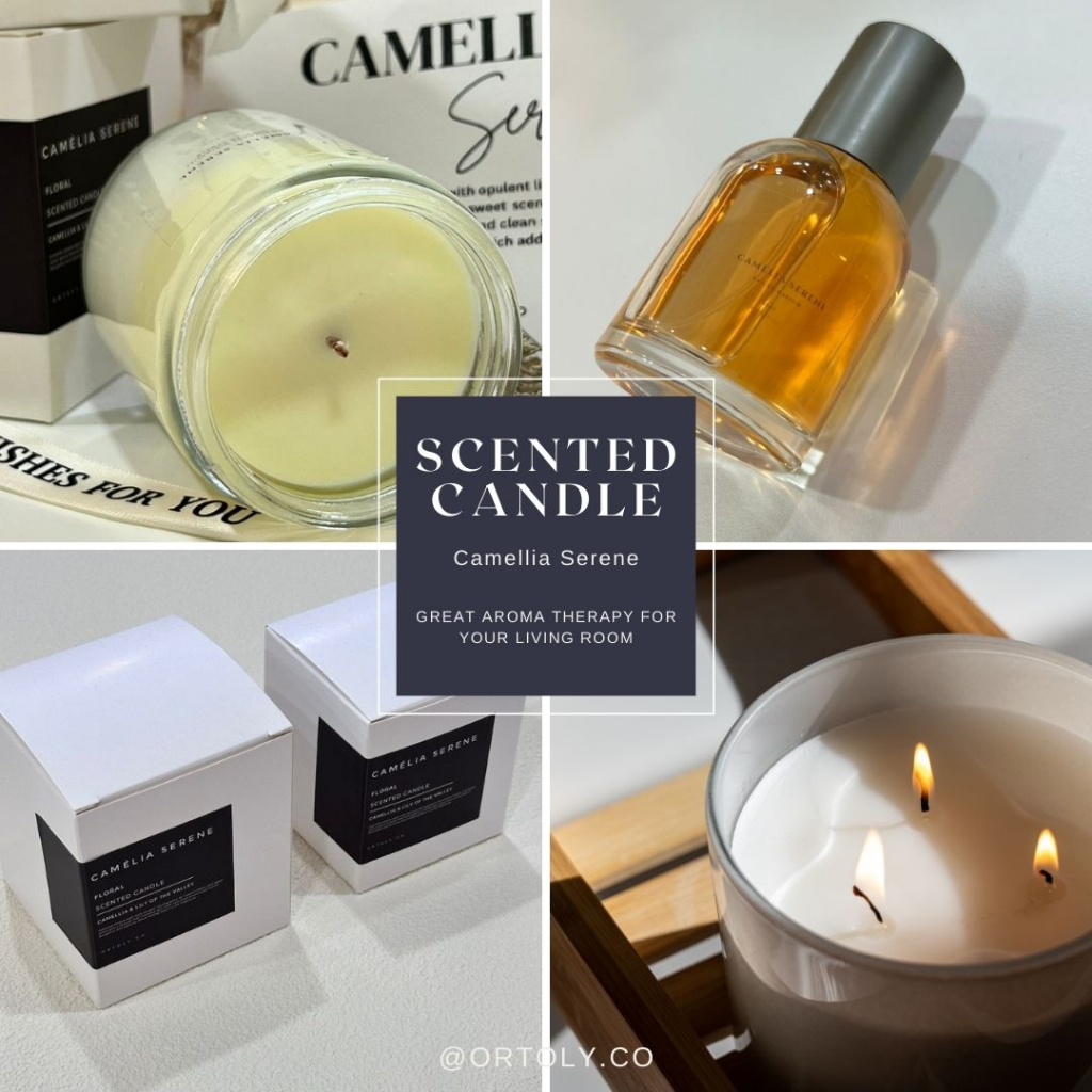 Malaysia Ready Stock [GIFT SET] Elegant Minimalist Scented Candle Hand