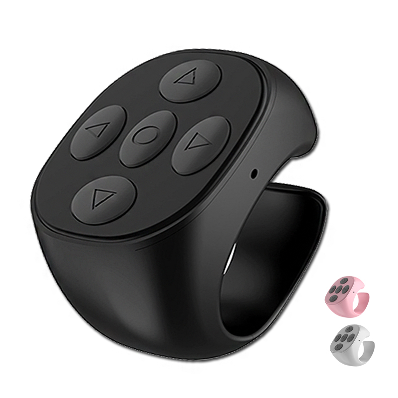 Buy Vekesen TikTok Scrolling Ring TIK Tok Bluetooth Remote Control Page Turner 360 Rotating Cell Phone Stand Office Desk Accessories