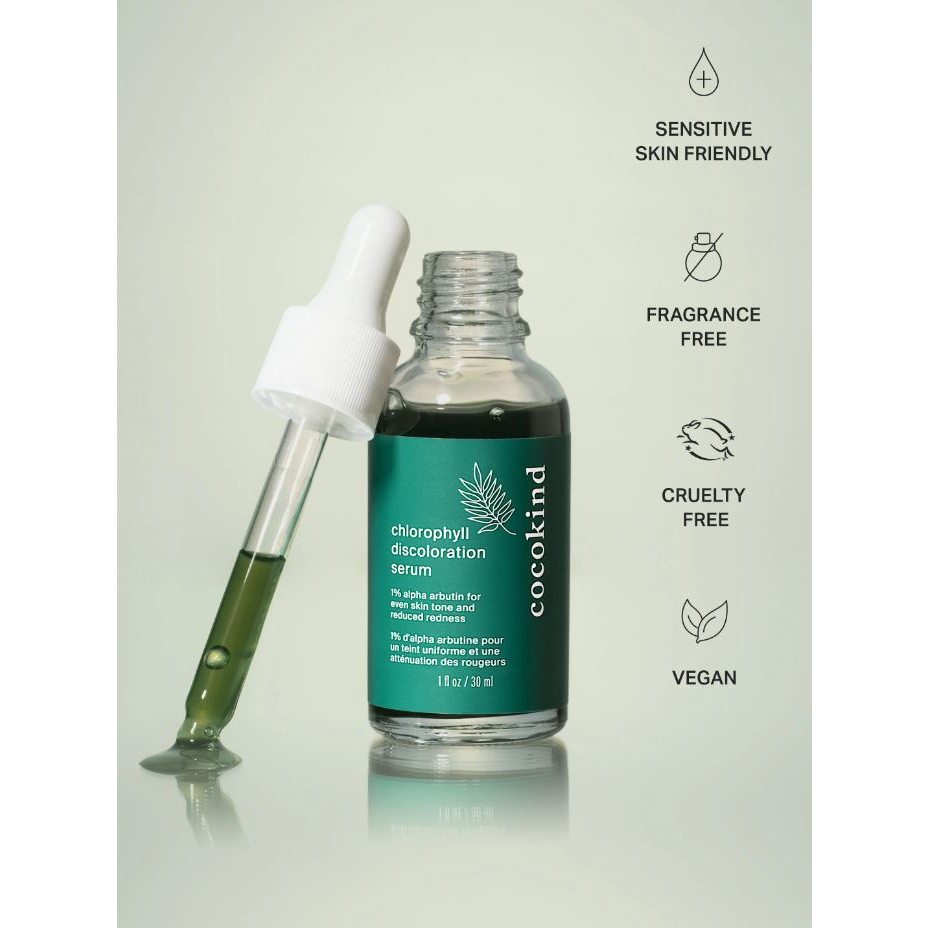 Cocokind Chlorophyll Discoloration Serum 30ml [READY STOCK] Shopee Malaysia