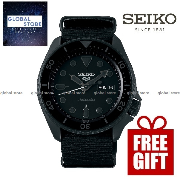SEIKO 5 Sport SRPD79K1 Automatic Men’s Nylon Strap Watch SRPD79