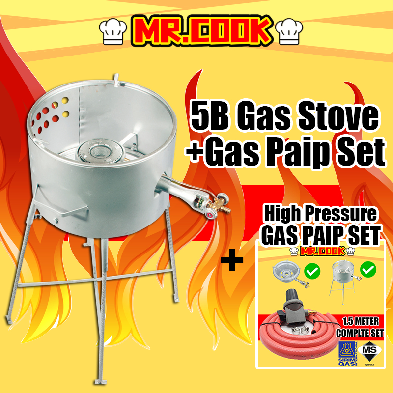 [MR.COOK] Dapus Gas High Pressure With Stand Commercial High Pressure ...