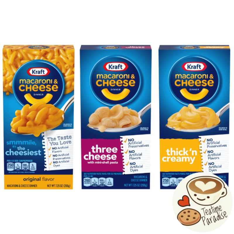 [Best Before19/11/2023] Kraft Macaroni & Cheese Dinner 206g (Original