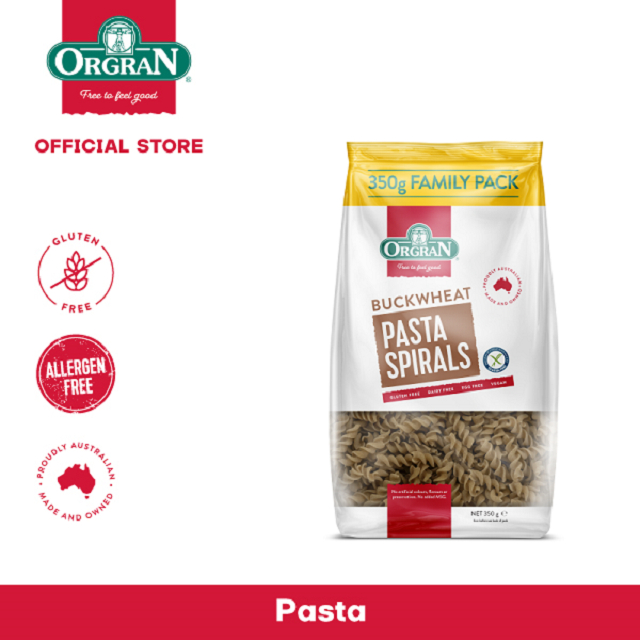 Orgran Gluten Free Buckwheat Pasta Spirals (350g) Shopee Malaysia