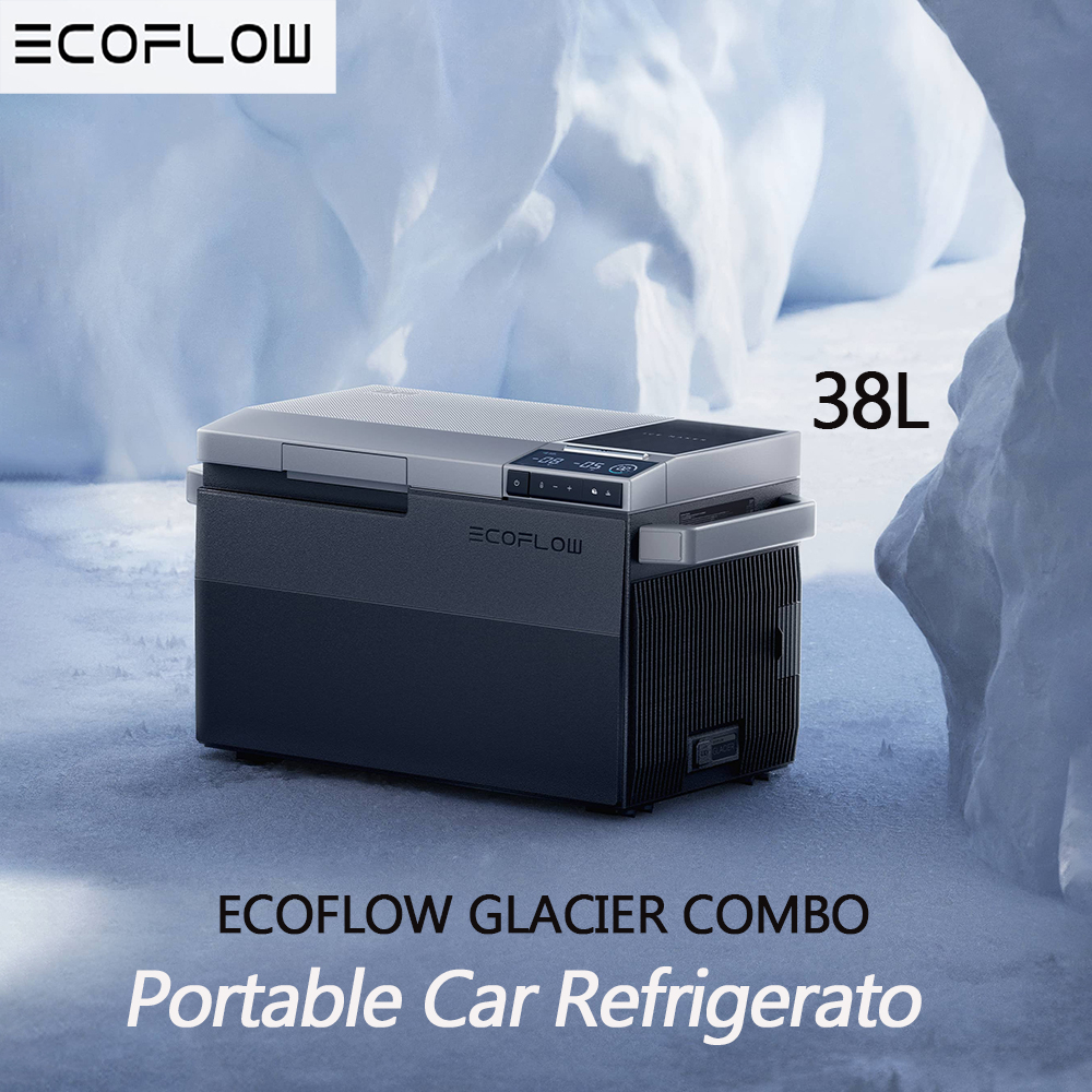 ECOFLOW Portable Car Refrigerator Mini refrigerator 38L freezer