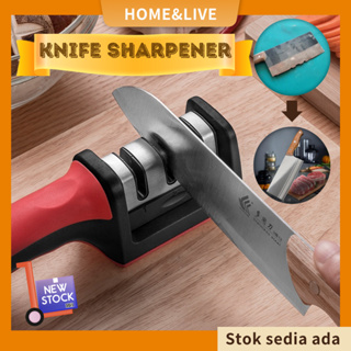 Multipurpose Knife Sharpener Roller Angle with Handle Scissor Sharpener  Pengasah Pisau Viral Lapah Pirge Gunting 磨刀石
