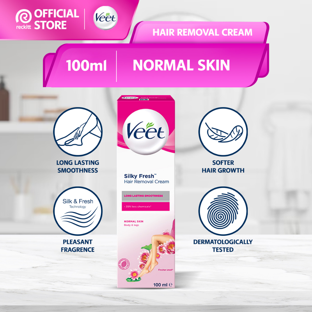 Veet Cream - Normal Skin (100ml) | Shopee Malaysia