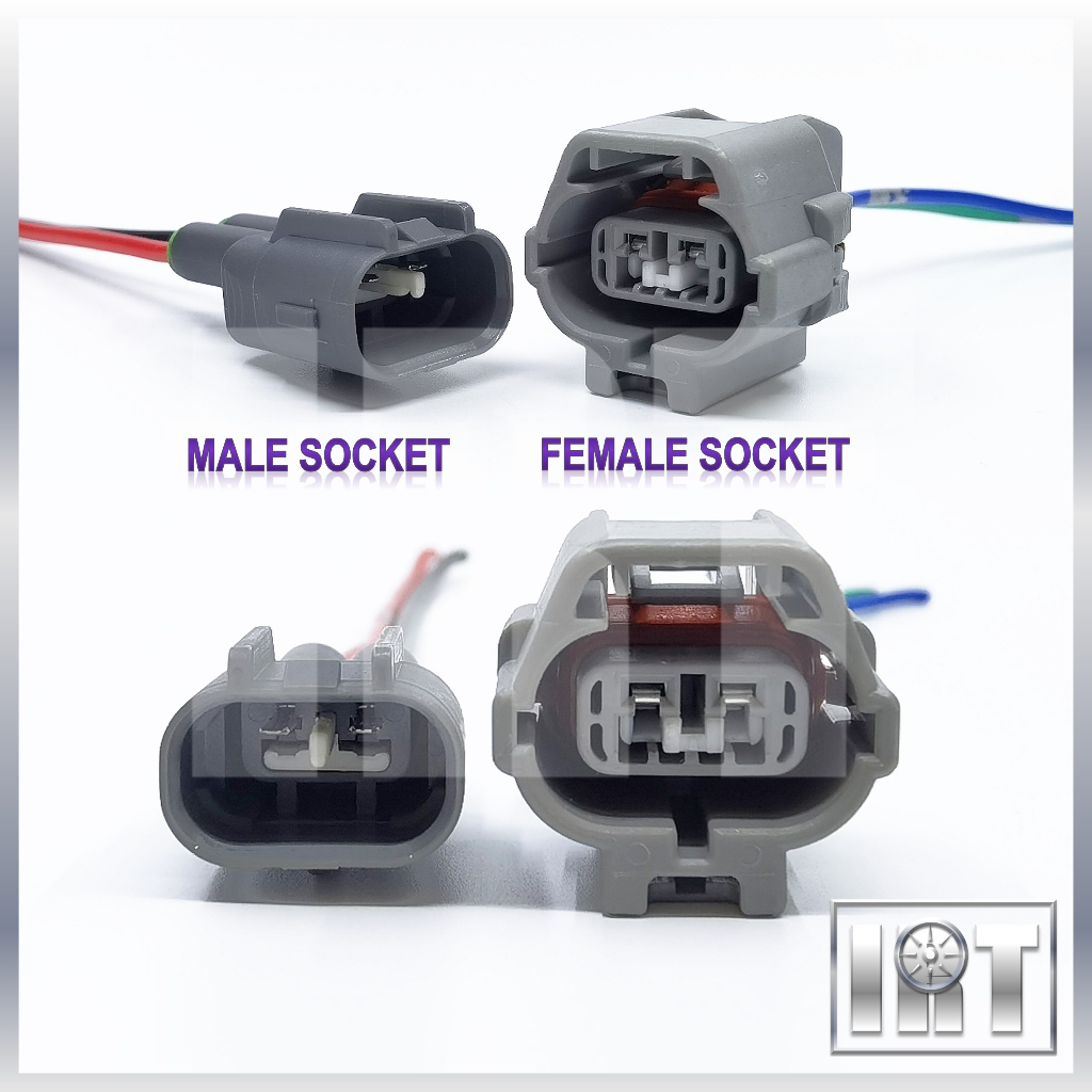 2 Pin Oxygen Sensor O2 Exhaust Socket Kancil Kelisa Kenari Perodua ...