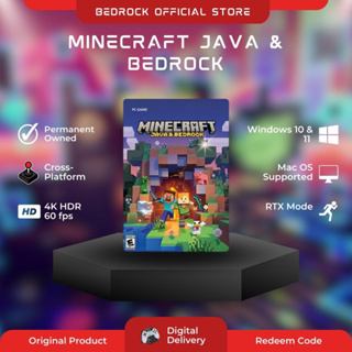 Minecraft Java & Bedrock Edition Windows 10 [Digital Code] 