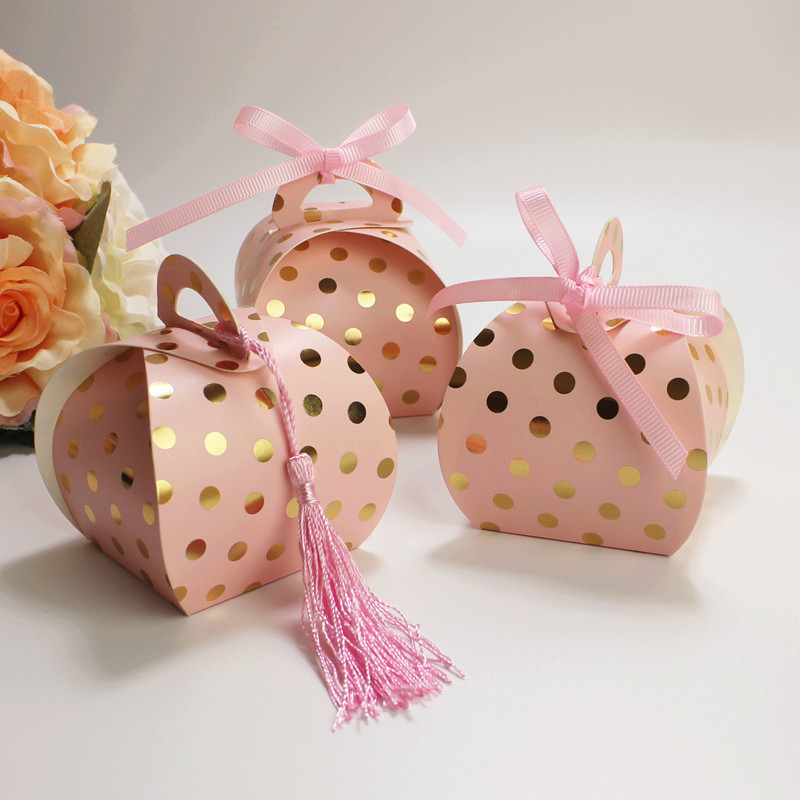 Cute Candy Box Party Gift Bag Box Buah Labu Pumpkin Wedding