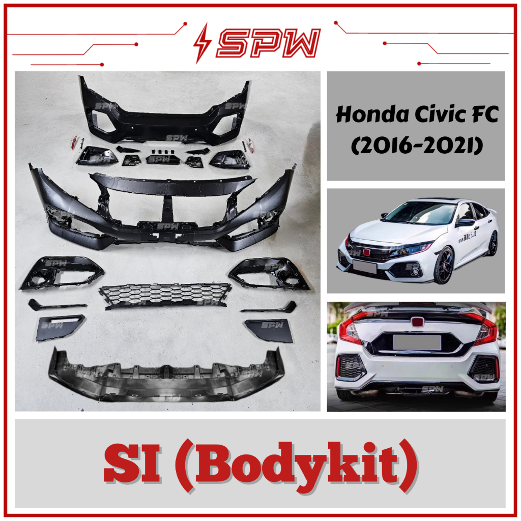 Honda Civic FC SI Bodykit Front Bumper Rear Bumper Body Kit US Front