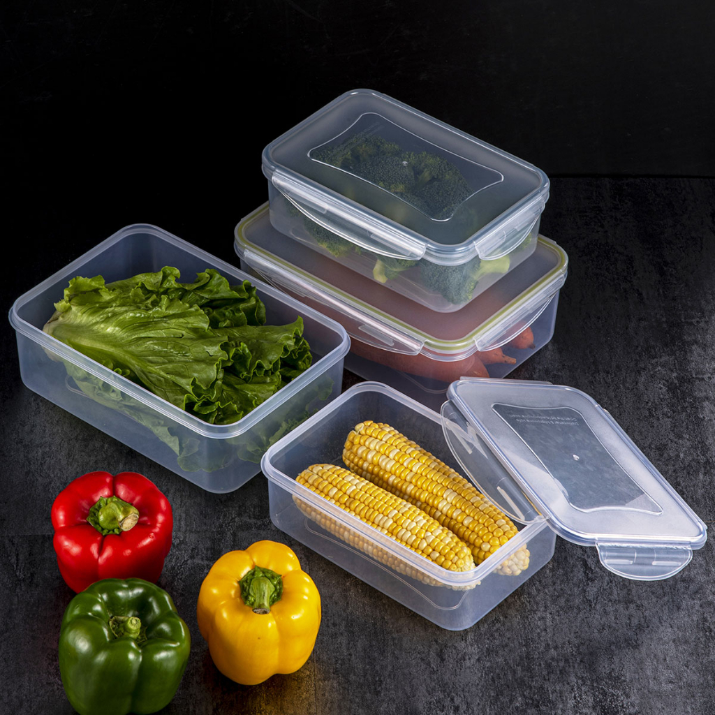 Ready Stock Airtight container food storage plastic box food grade