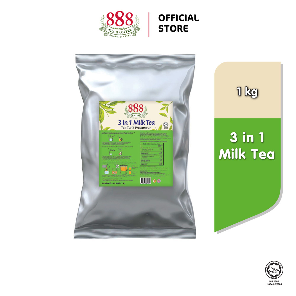 888 3 In 1 Milk Tea Powder (1Kg) Shopee Malaysia