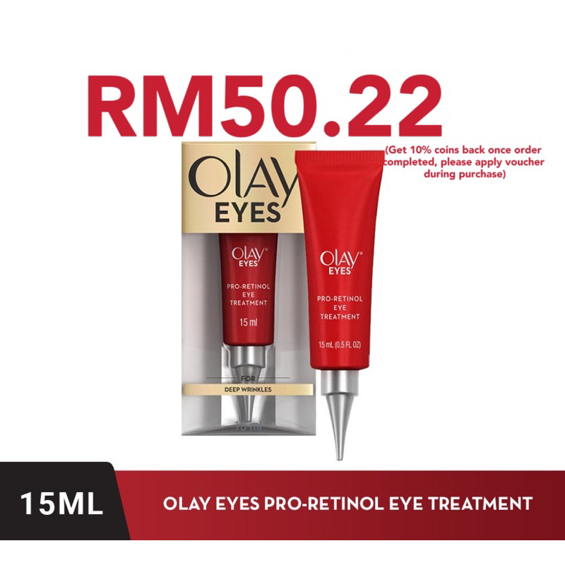 Olay Pro-Retinol Eye Treatment (15ml) | Shopee Malaysia