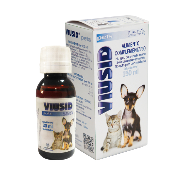 (CATALYSIS) VIUSID Pets for DOGS & CATS 30ML/FIP, FIV, Nutritional