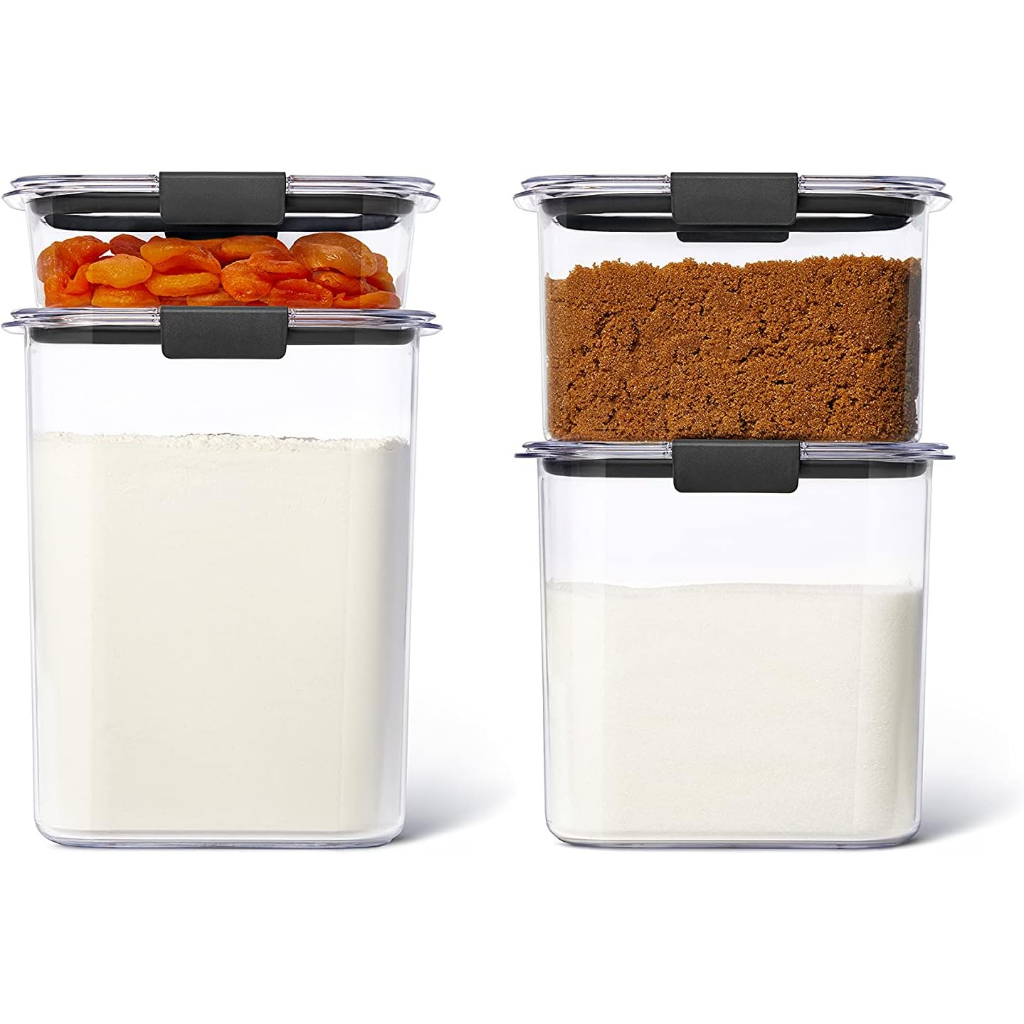 Rubbermaid Brilliance Pantry Airtight Food Storage Container, BPAFree