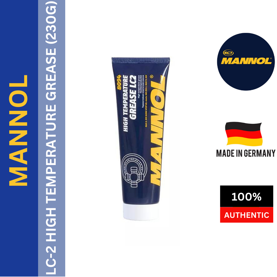 (MADE IN GERMANY) MANNOL LC-2 High Temperature Grease 8094 - (230g ...