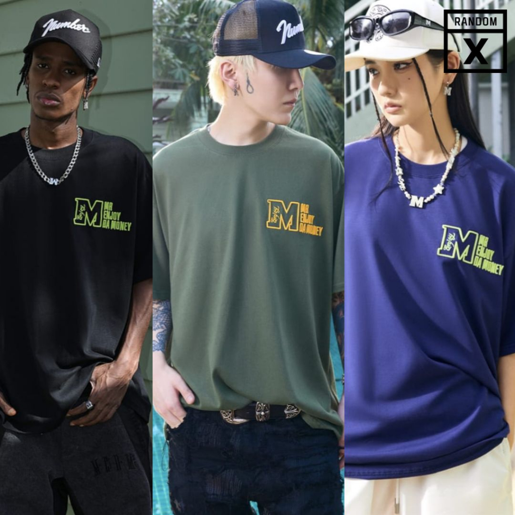 MEDM Mr Enjoy Da Money Neo Embroidery Logo Short Sleeve Street Wear ...