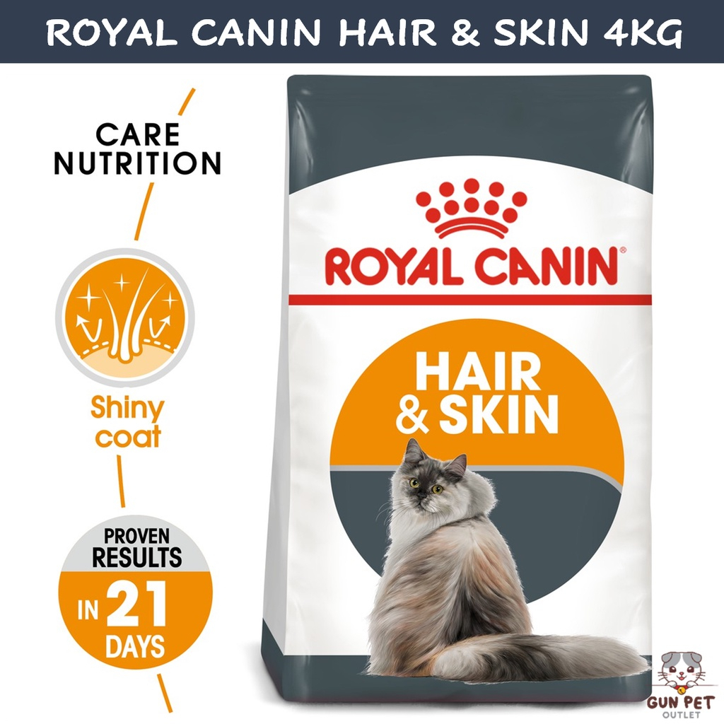 Royal Canin 4kg Original Cat Dry Food Makanan Kucing Hair Skin Care RC