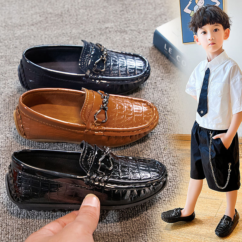 71-9 Ready Stock LV/Gucci Baby Boy Fashion Leather baby boy shoes Kids ...