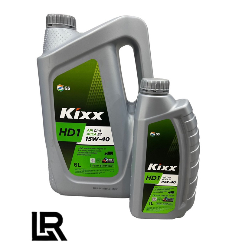 ( 100 ORIGINAL ) DIESEL ENGINE OIL 15W40 KIXX KIXX HD1 15W40 CI4 7