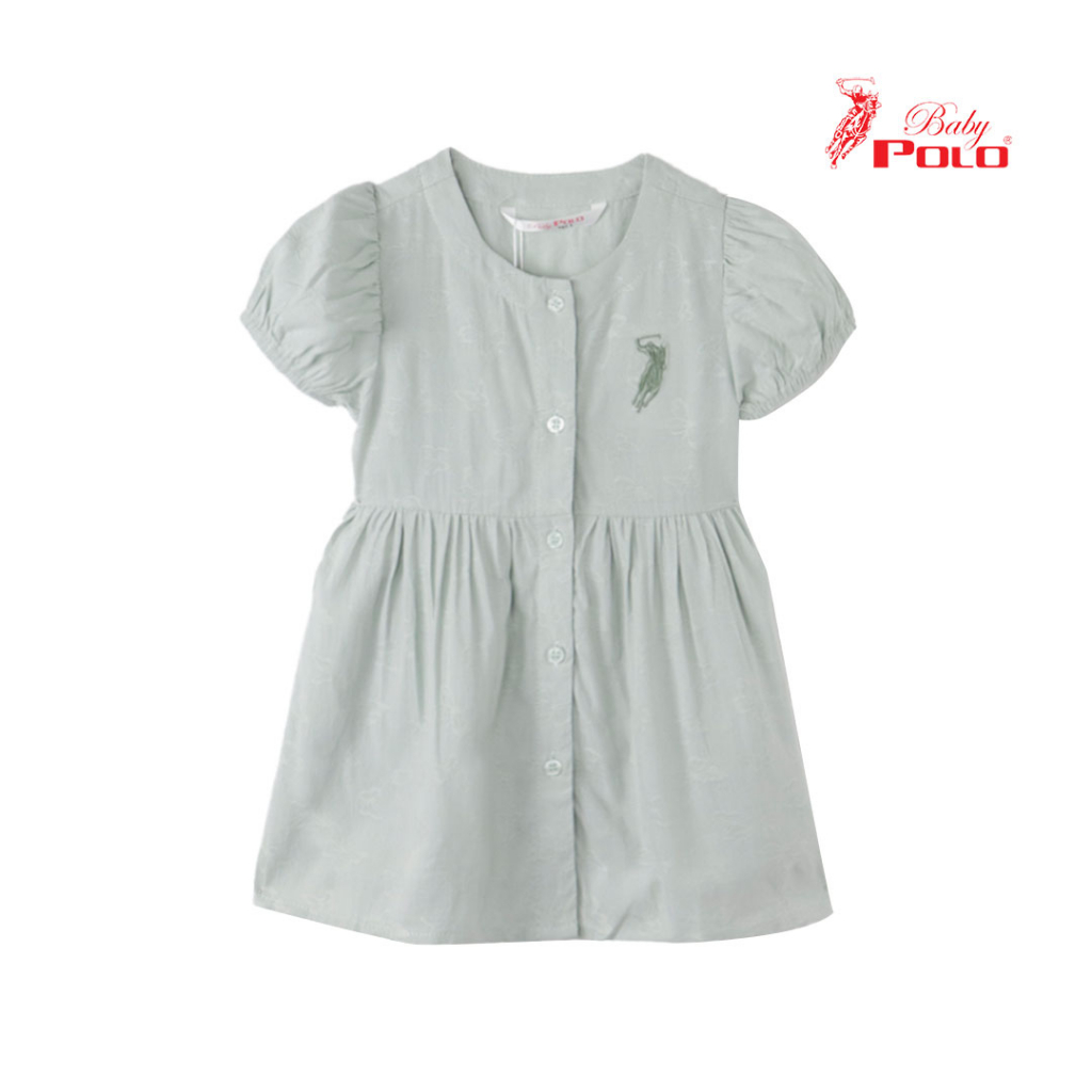 Baby & Polo Kids Girl Special Fabric Woven Dress 10202473/10103246