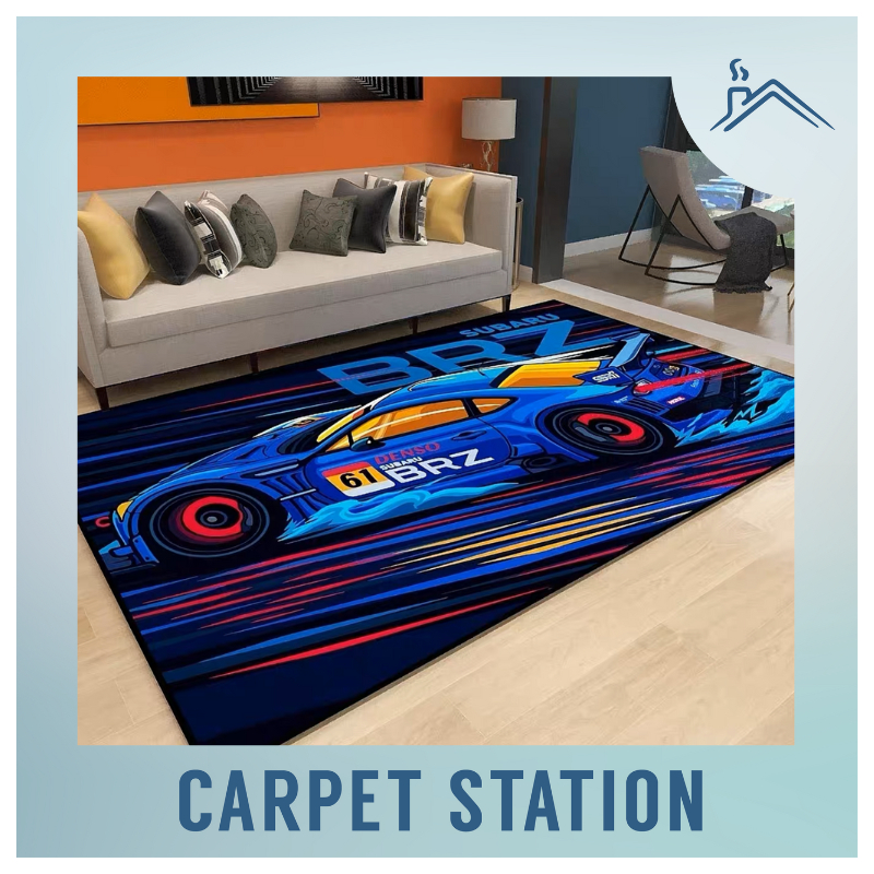 Karpet Hiasan Rumah JDM Modified Car Toyota Supra AMG 911 Design Carpet ...