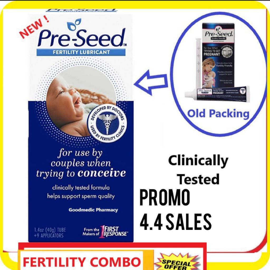 Pre-Seed Fertility Lubricant 40g (Exp: March 2024) For Use To get ...