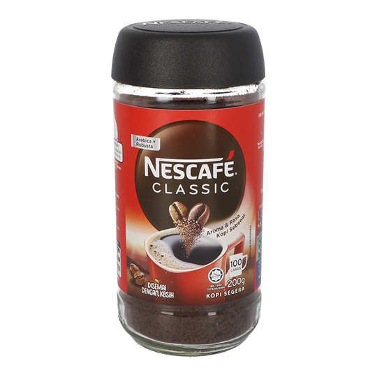 Nescafe Classic Ground Coffee 100 Kopi Terpilih 200g Shopee Malaysia