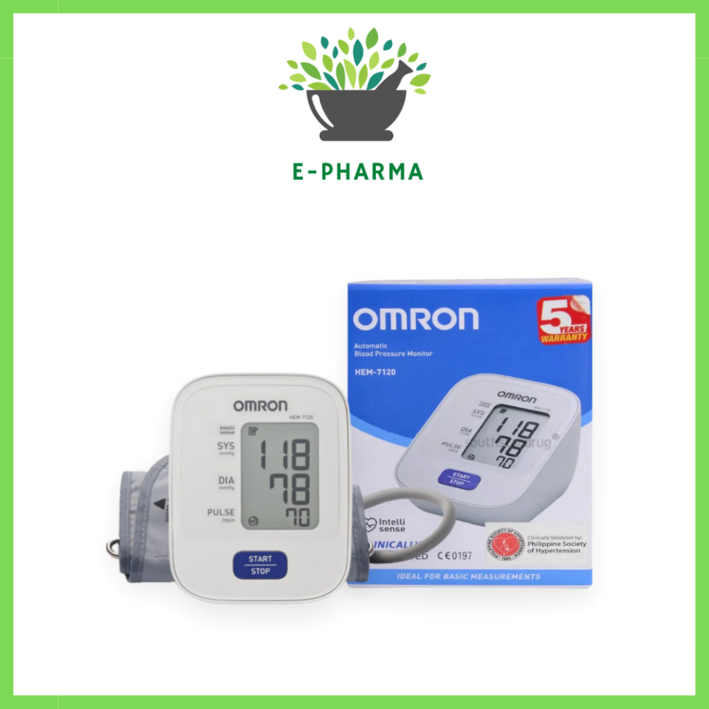OMRON AUTO BP MONITOR HEM-7120 | Shopee Malaysia