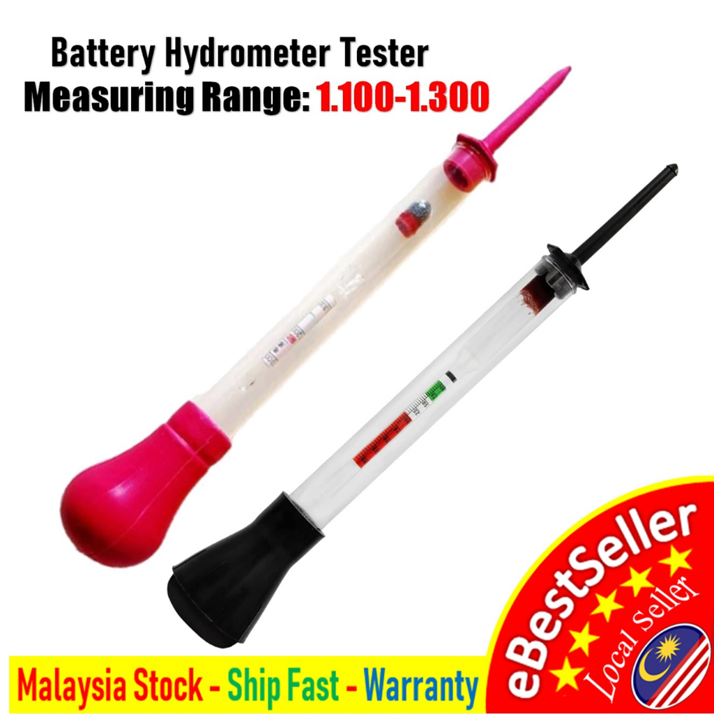 Battery Electrolyte Hydrometer Density Meter Lead Acid Battery