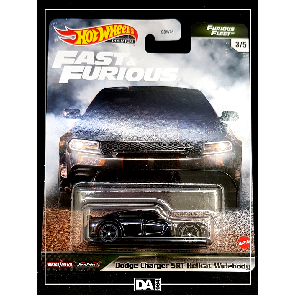 Hot Wheels Fast And Furious Dodge Charger Srt Hellcat Widebody Shopee Malaysia