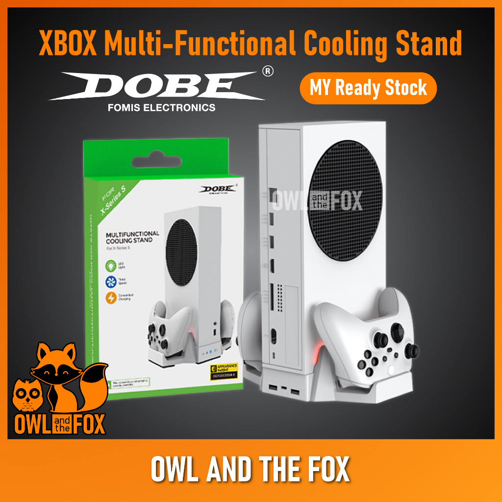 DOBE XBOX Series S Multifunctional Cooling Stand Cooling Fan Charging Dock TYX0663 Shopee