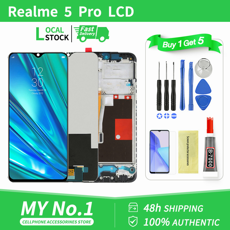 Realme 5 Pro / Realme Q RMX1971 LCD Display Touch Panel Screen Sensor