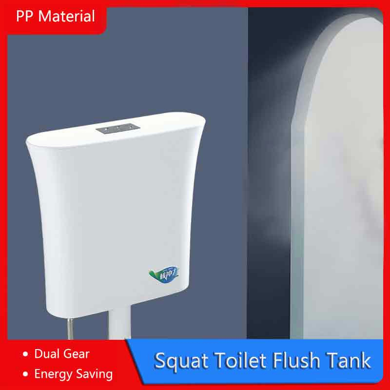 Bathroom squat toilet flushing tank toilet water tank thickened squat